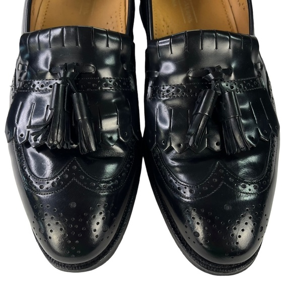Johnston & Murphy Optima Wing Tip Tassel Loafers Mens‎ Dress Shoes Size 10.5 main image 8